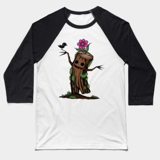 Blooming tree stump Baseball T-Shirt